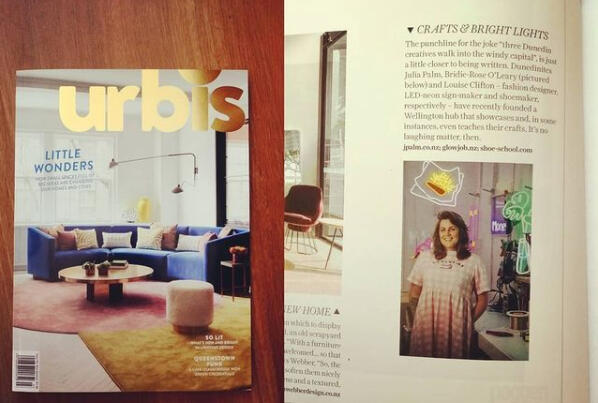 Urbis Magazine News article about Glowjob
